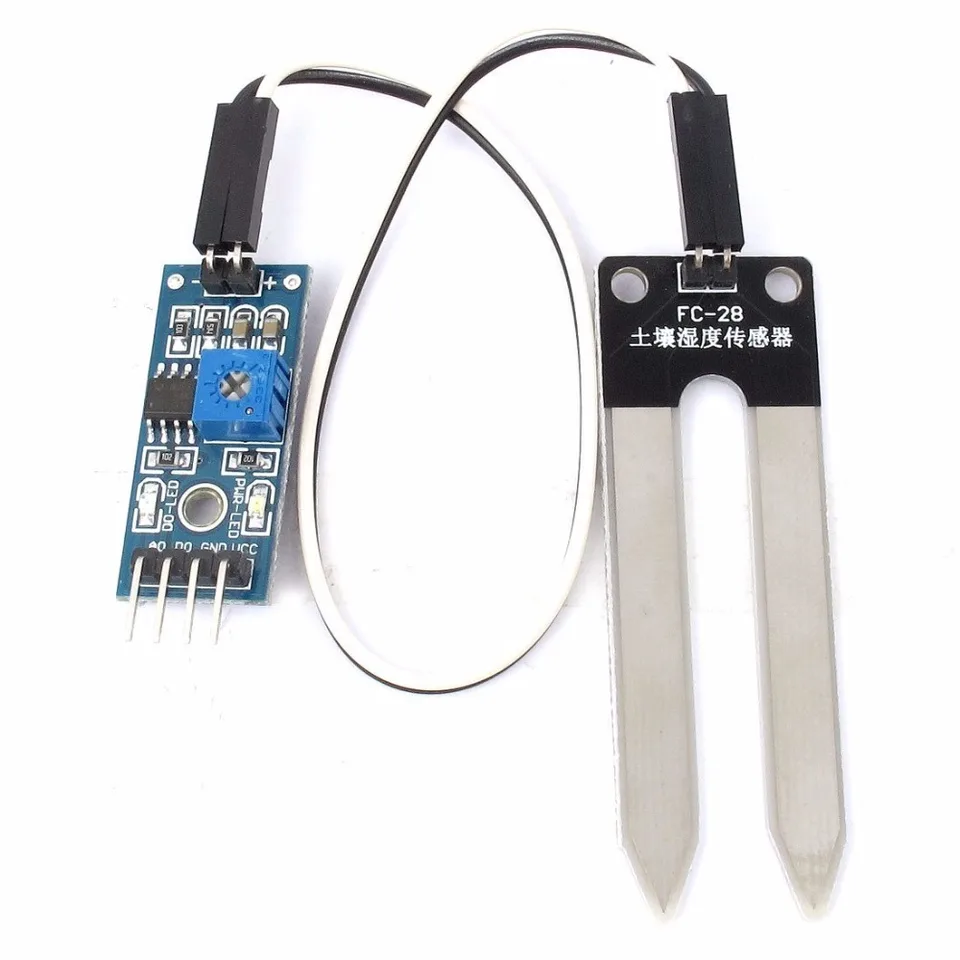 Pôdny hygrometerový detekčný modul Senzor vlhkosti pôdy pre inteligentné auto Arduino