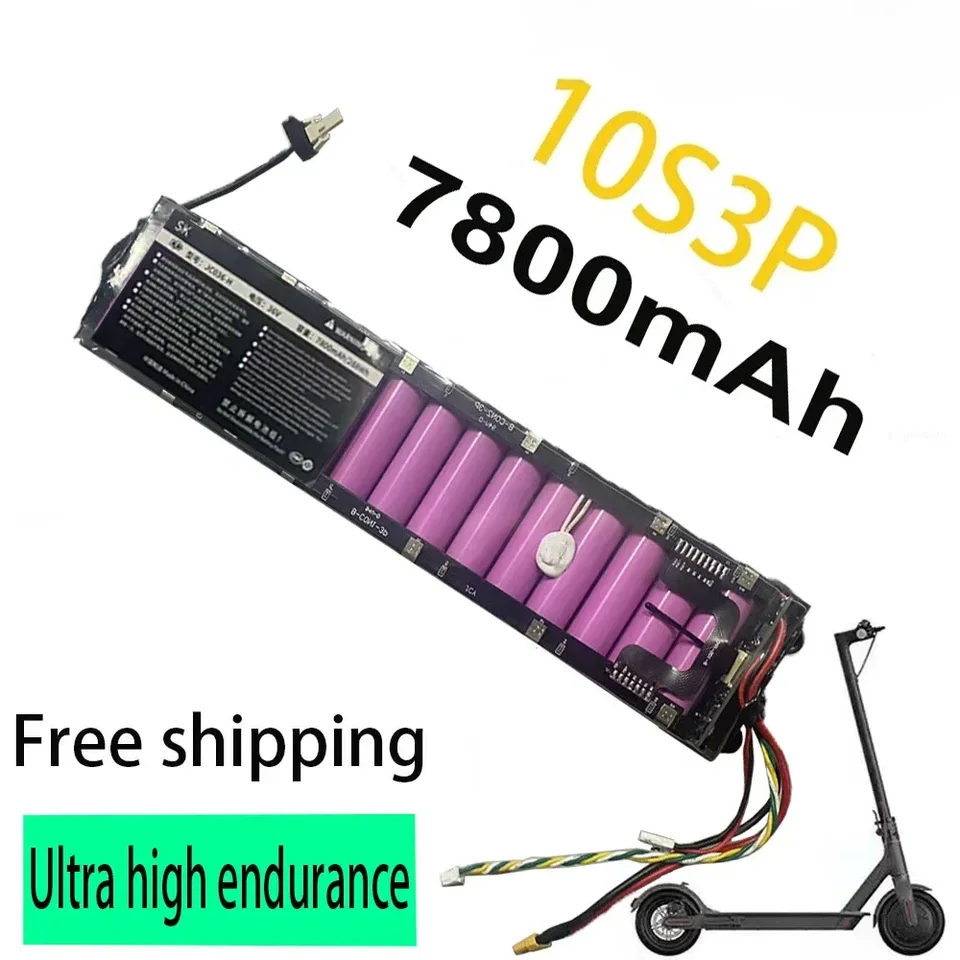 Pôvodná 36V 7800 mAh batéria pre Xiaomi M365 M356 Pro Special batéria 36V Li-ion batéria 7800 mAh