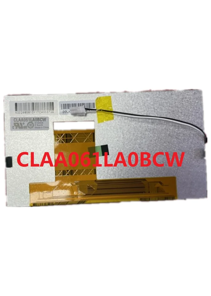 Pôvodná 6,1 palca LCD obrazovka CLAA061LA0BCW 800 (RGB)*480 pre displej DVD LCD CAR GPS DVD