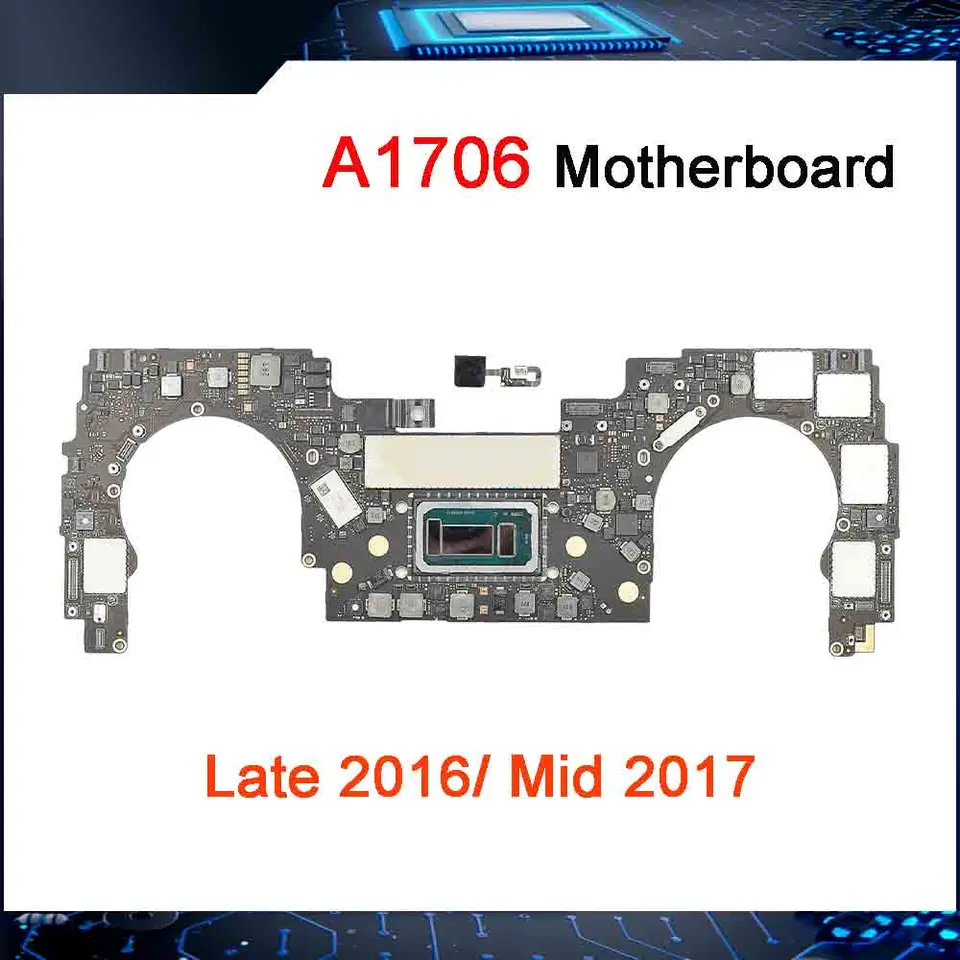 Pôvodná A1706 Základná doska 820-00239-A 820-00239-09 pre MacBook Pro sietnicu 13 