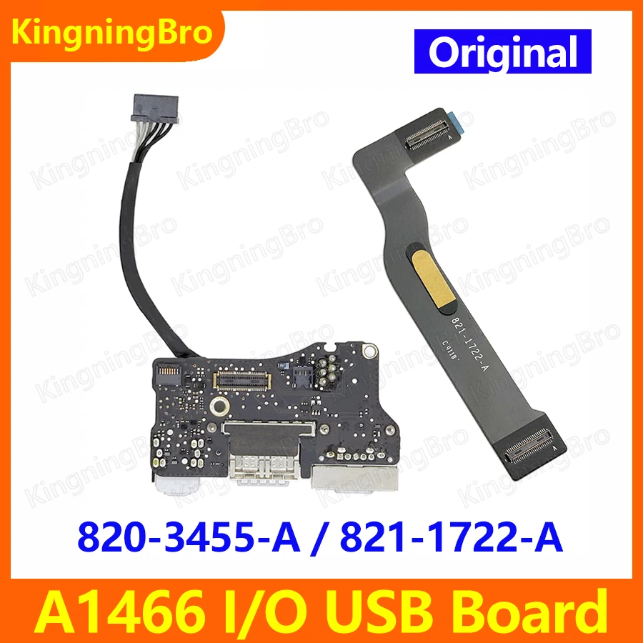Pôvodná audio doska I/O USB 820-3455-A 821-1722-A pre MacBook Air 13 