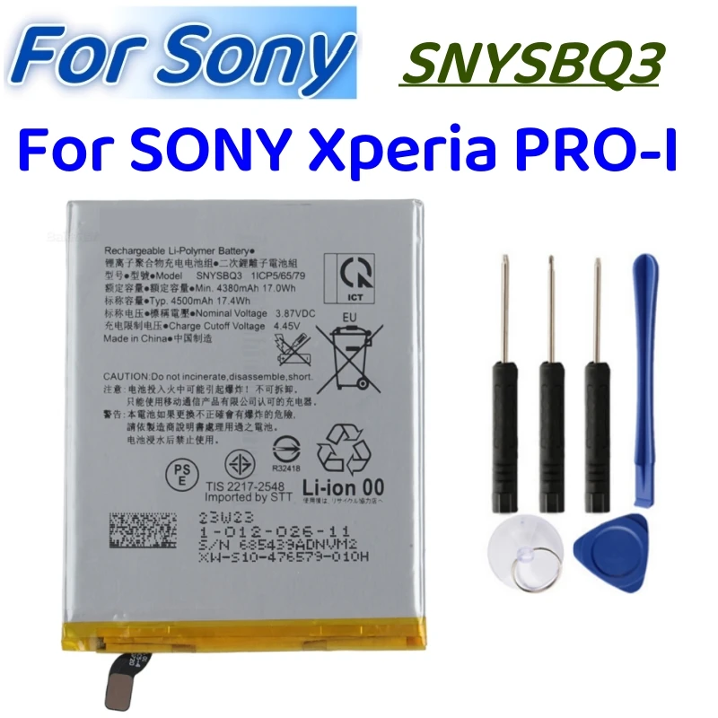 Pôvodná batéria 4500 mAh SNYSBQ3 pre Sony Xperia Pro-i SNYSBQ3 BATKÉRIE