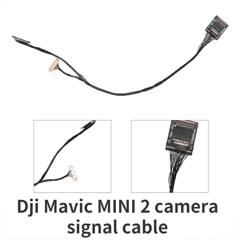 Pôvodná DJI Mini 2 Gimbal Camera PTZ káblovej signálnej línie prevodovky Flex Flex Oprava diel pre Mavic Mini 2