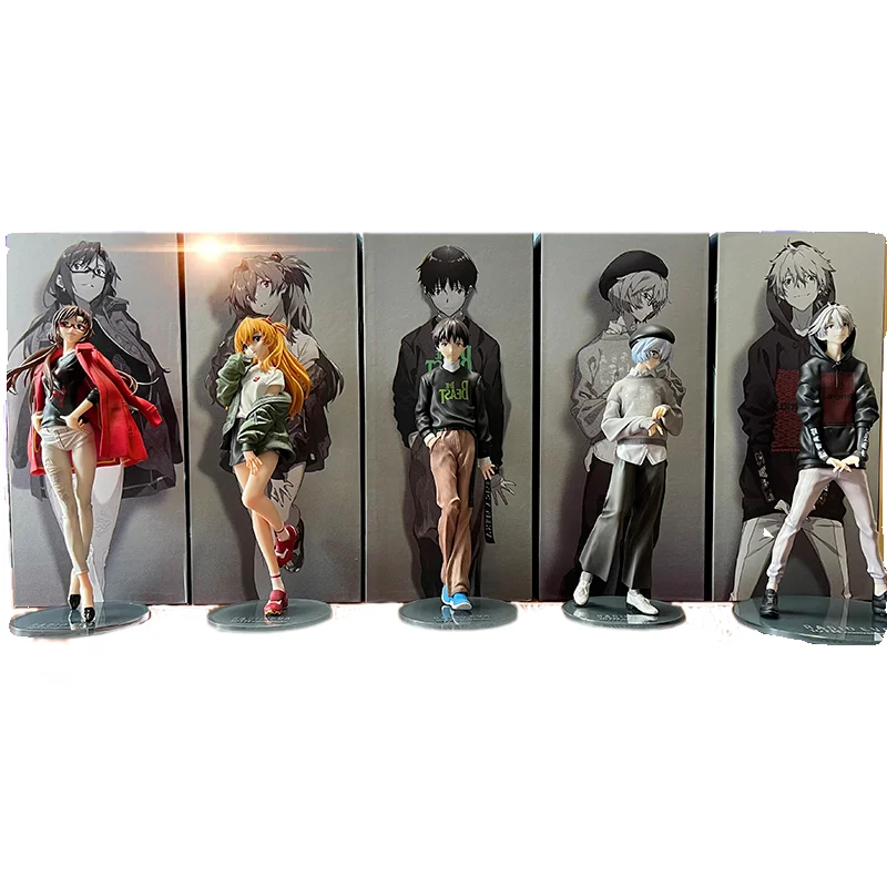 Pôvodná evangelion anime postava Asuka Langley Soryu ayanami rei mari makinami slávna akčná figúrka pre deti darčekový model
