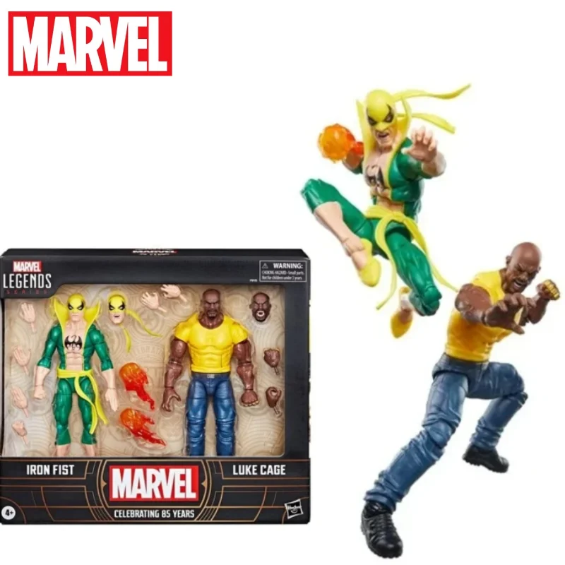 Pôvodná komiksová verzia Marvel Legends 85. výročie železnej päsť a Luke Cage 1/12 Anime figurín figurín retro zberateľský režim