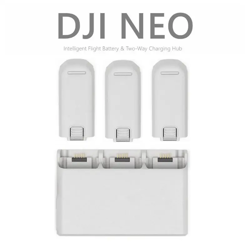 Pôvodná letová batéria DJI Neo 1435 mAh / obojsmerná nabíjačka na nabíjačku pre DJI Drone Neo Power Accessories