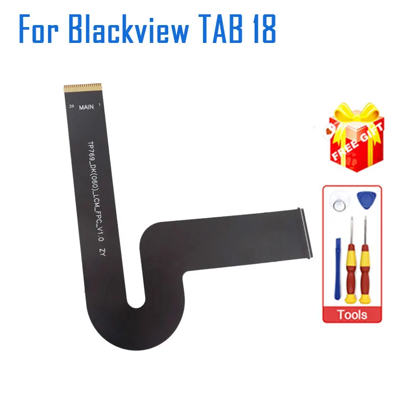 Pôvodná nová karta BlackView Tab 18 LCD prenos Flex kábel FPC Príslušenstvo pre BlackView Tab 18 Tablet