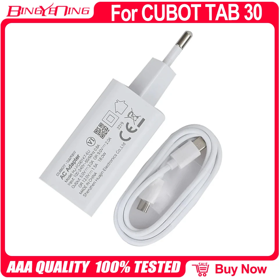 Pôvodná rýchla nabíjačka Gan pre kartu Cubot 30 EÚ Plug Cravel 18 W TPYE-C USB káblové dátové riadky