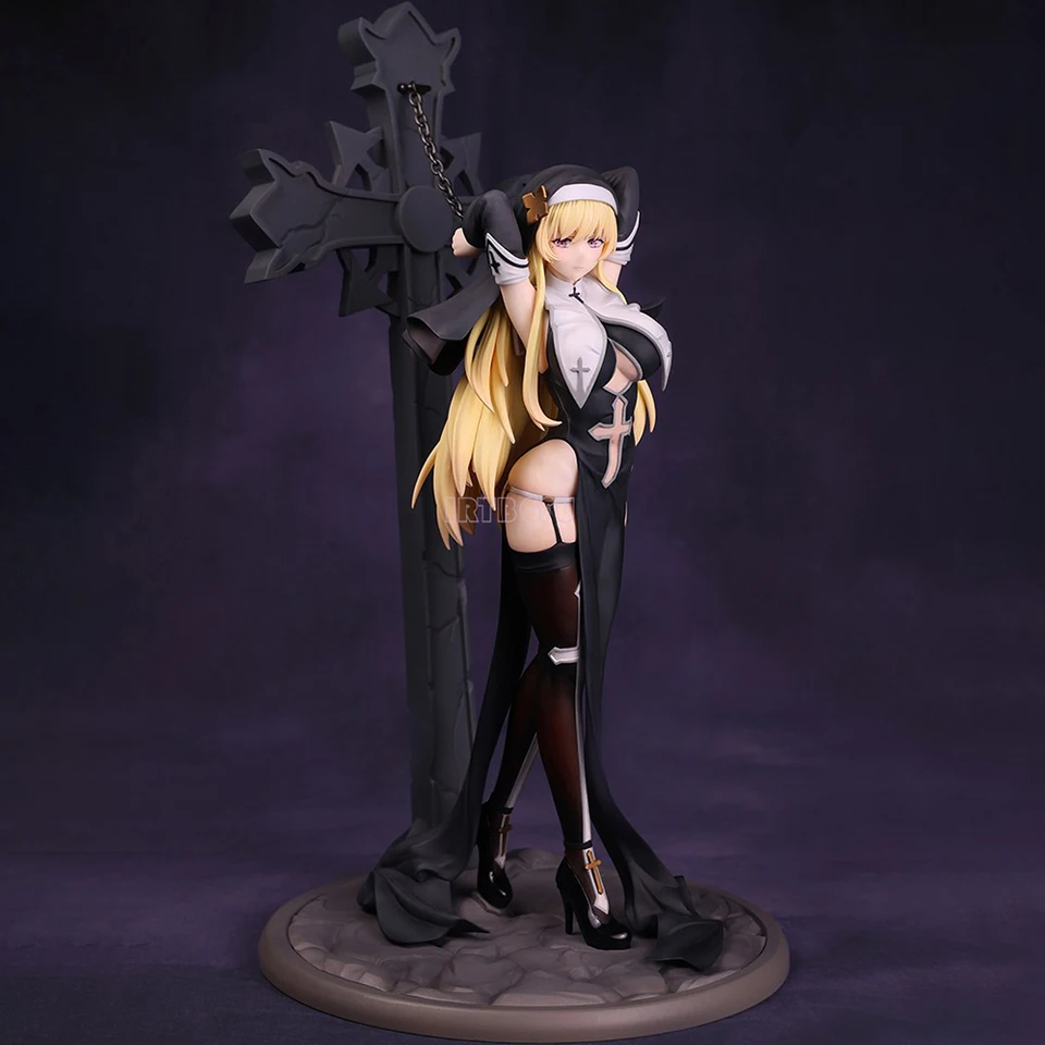 Pôvodná sestra Edith 1/7 kompletná postava Acemodeling japonské anime figúrky PVC Action Figure Game Game Collectible Model Model Doll