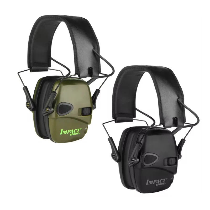 Pôvodná taktická elektronická streľba do uší vonkajšie športové antinoise headset náraz zvukovo zosilnenie sluchu poľovníctvo ucho