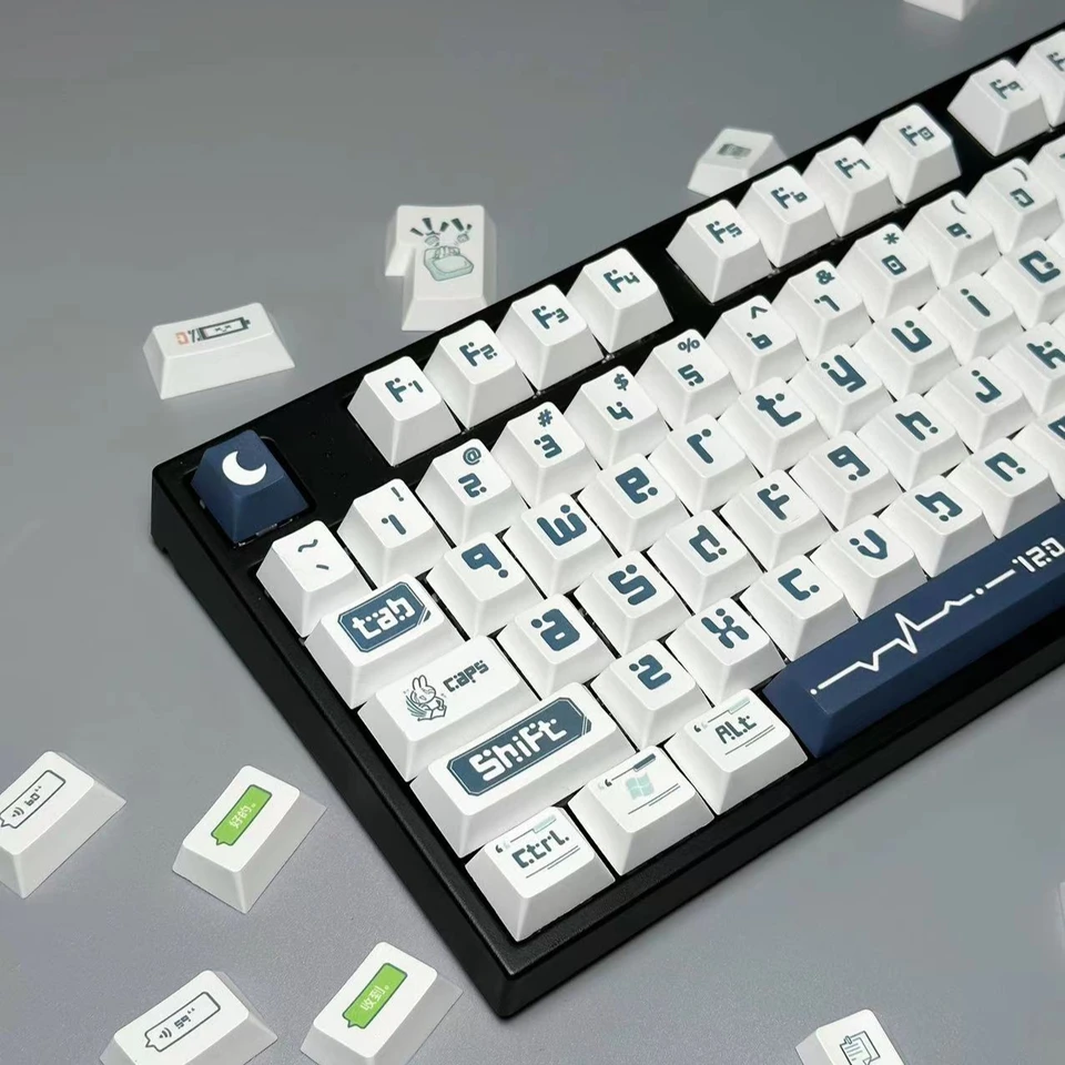 Pôvodná výška továrne malá úplná súprava, sublimačný proces PBT Materiál Keycap