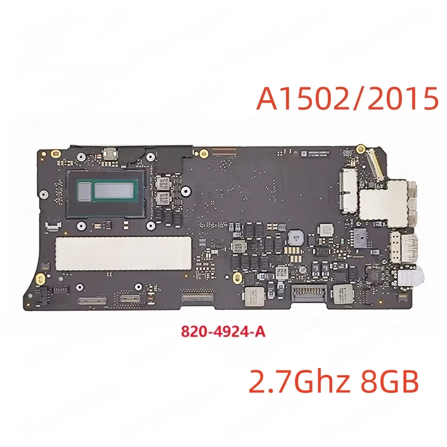 Pôvodná základná doska A1502 pre MacBook Pro sietnicu, 13 palcov, 2,7 GHz 8 GB, 820-4924-A, 2015year logická doska