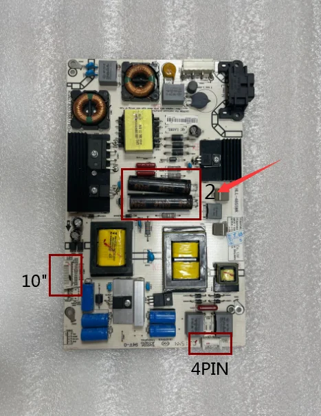 Pôvodná zásoba Dobrý test pre LED50K198 LED48EC290N HLL-4855WA Power Board RSAG7.820.5687 R0H 4PIN