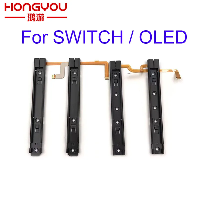Pôvodná časť pre repartu doprava a ľavá zábradlia s časťou Flex Cable Fix Path pre Nintendo Switch OLED Console NS Prestavba stopa