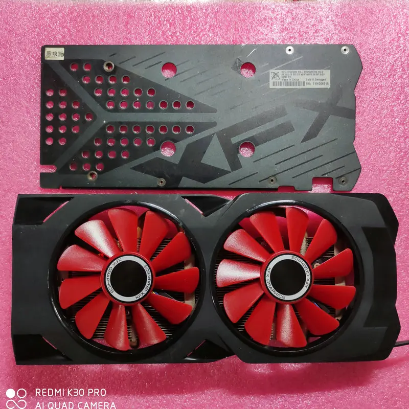 Pôvodné grafické grafické grafické karty Cooker pre XFX RX580 RX570 RX470 RX480