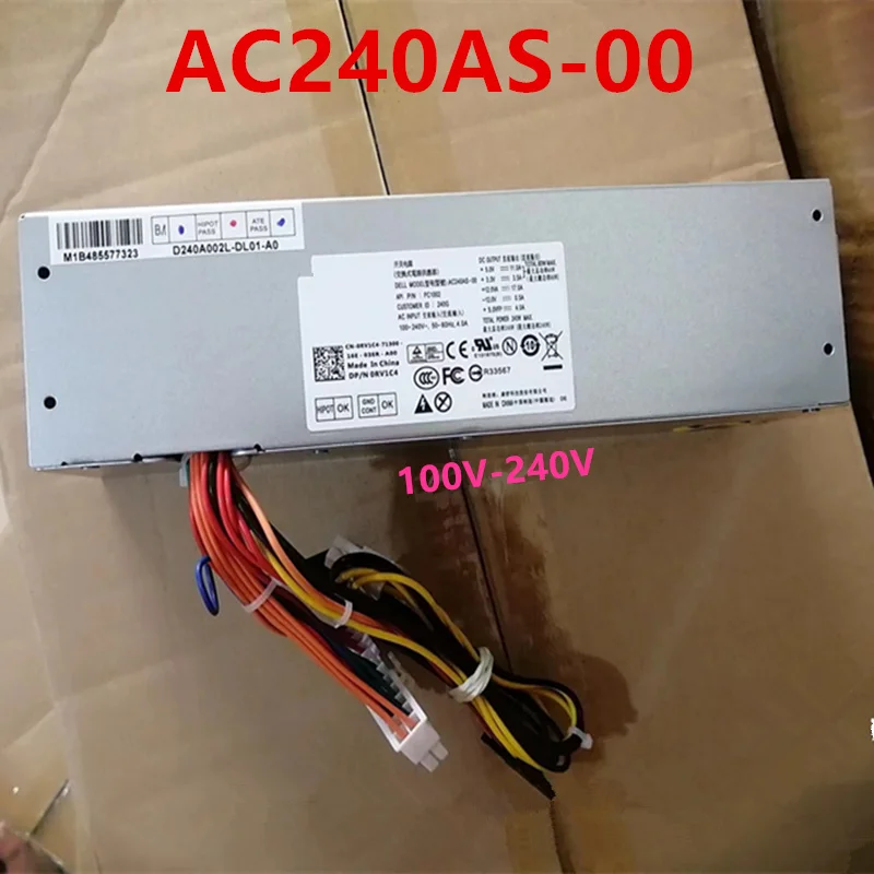 Pôvodné nové napájanie pre spoločnosť Dell Optiplex 390 790 990 3010 7010 9010 SFF 240W Power Supply AC240AS-00 0RV1C4 RV1C4