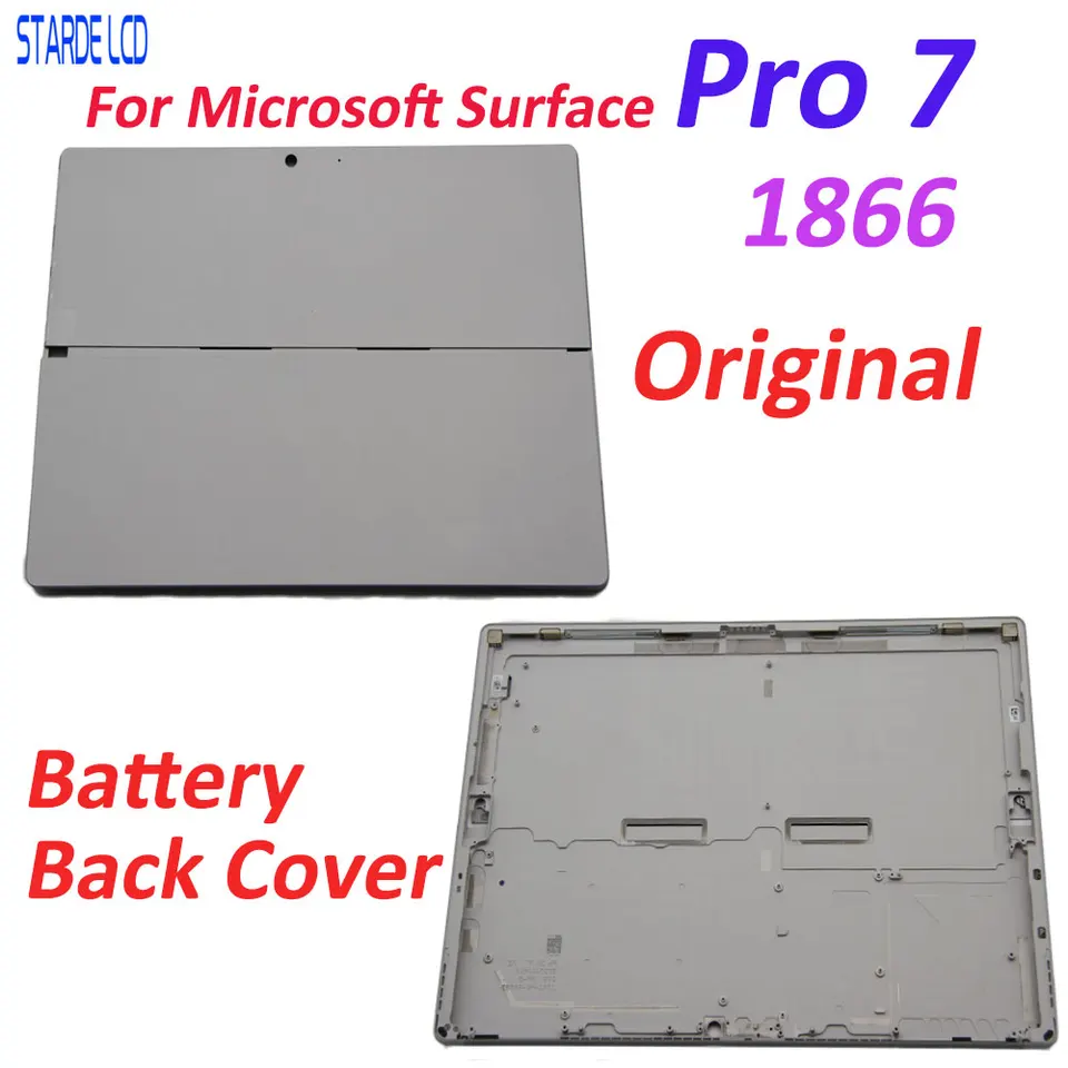 Pôvodné nové zadné puzdro pre Microsoft Surface Pro 7 1866 Zadný kryt kryt