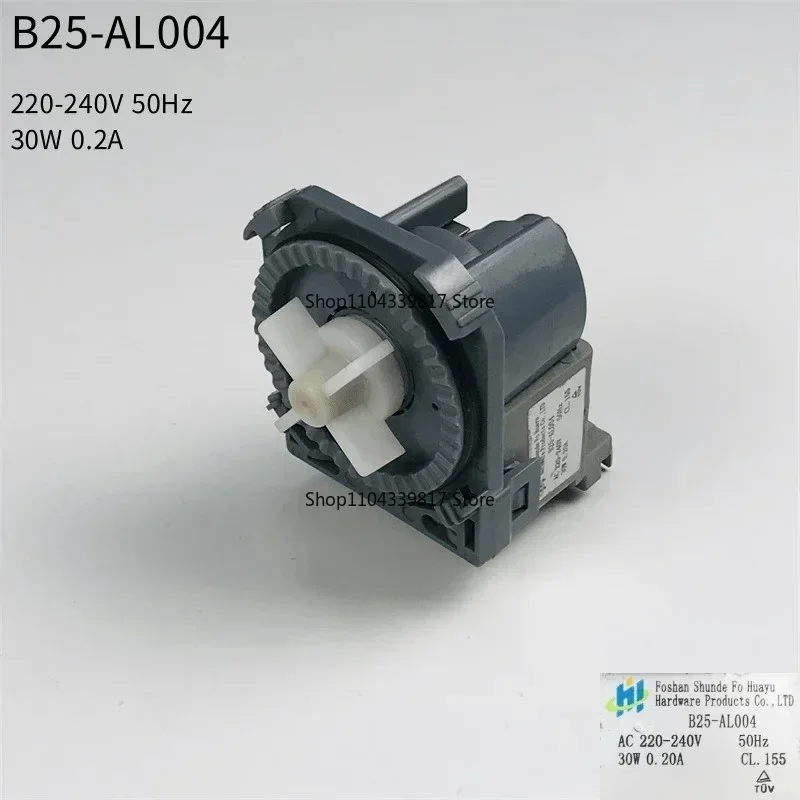 Pôvodné odtokové čerpadlo permanentný magnet Motor B25-AL004 pre umývačku riadu midea WQP8-3905 3906