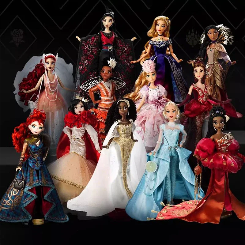 Pôvodné vydanie Disney Limited Edition Collection Ariel Bell The Mermaid Princess Sleeping Beauty Doll Girl Gift