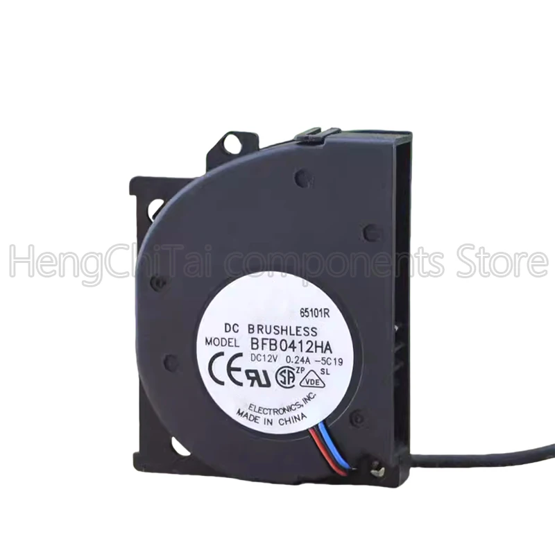 Pôvodný 100% pracujúci BFB0412HA 12V 0,24A chladiaci ventilátor