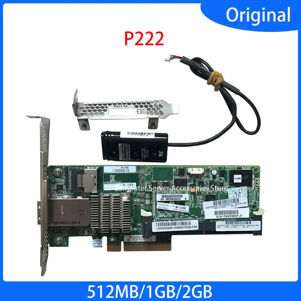 Pôvodný 633537-001 Server 512M 1G 2G FBWC vyrovnávací modul+BATTERICKÝ SMART ALE