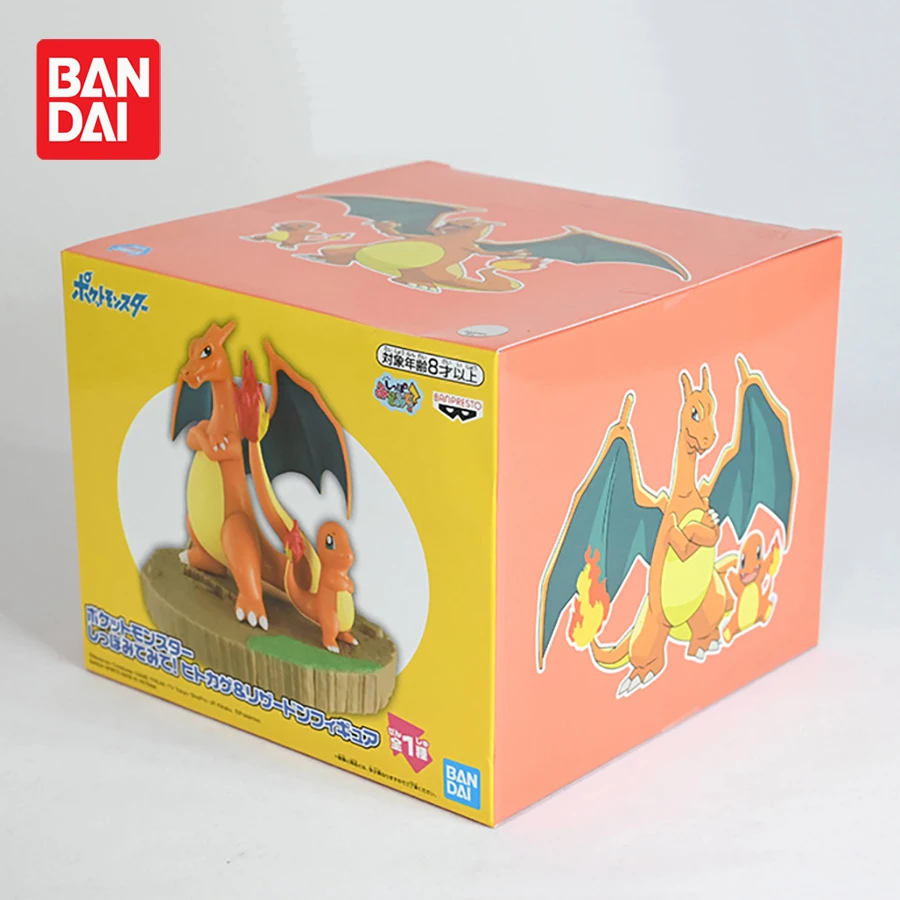 Pôvodný banpresto pokemon go Charizard Charmander Action figures Juguetes Zberateľné modely hračky amínové figurály Brinquedos
