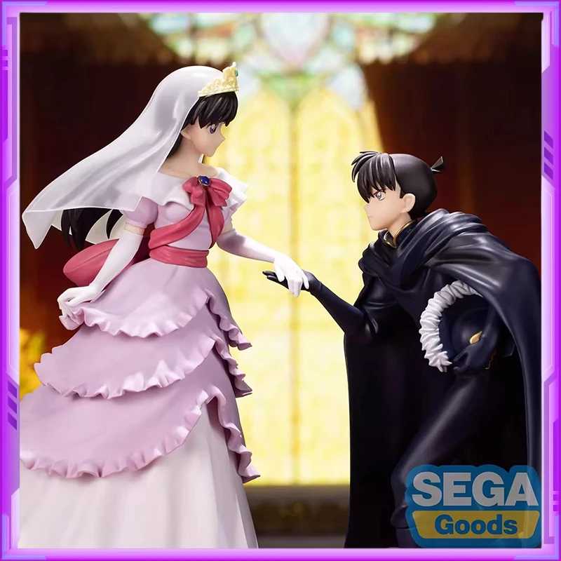 Pôvodný detektív SEGA Conan Shinichi Kudo Mouri bežal PVC Anime Figures Action Figure Model hračky vianočné darčeky