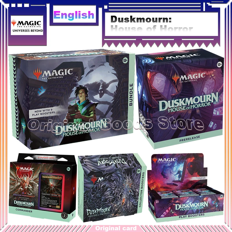 Pôvodný Duskmourn: House of Horror Card Magic The Gathering DSK Booster Box English Collection Trading Cards Darče