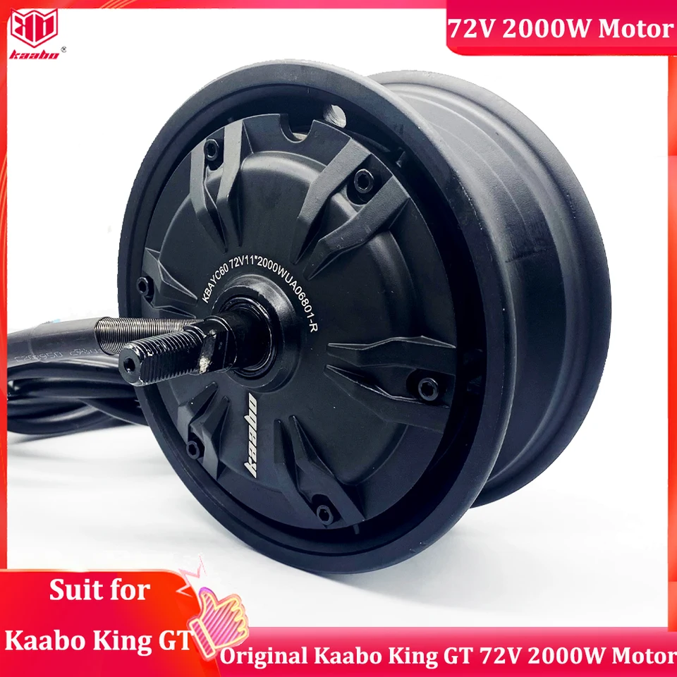Pôvodný kaabo King GT Pro Pro+ 72V 2000W predný zadný motor 11 palcov s halou 72v2000W motor pre elektrický skúter Kaabo King GT