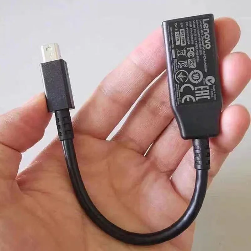 Pôvodný kábel adaptéra Minidp to HDMI HD pre Lenovo ThinkPad X1 MacBook Air Laptop Thunderbolt do HDMI pripojenia zobrazovací kábel