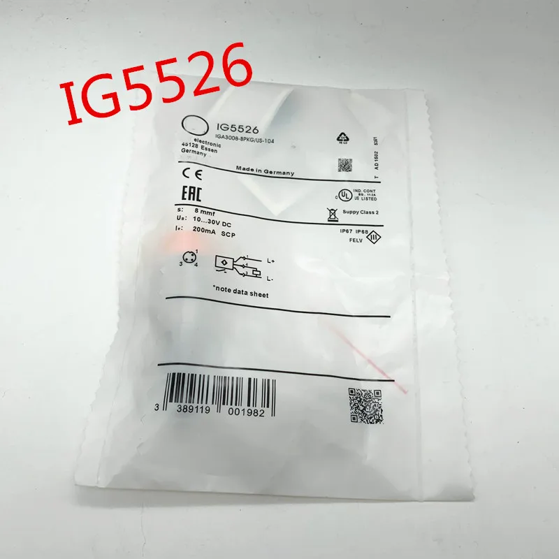 Pôvodný nový indukčný senzor IG5526