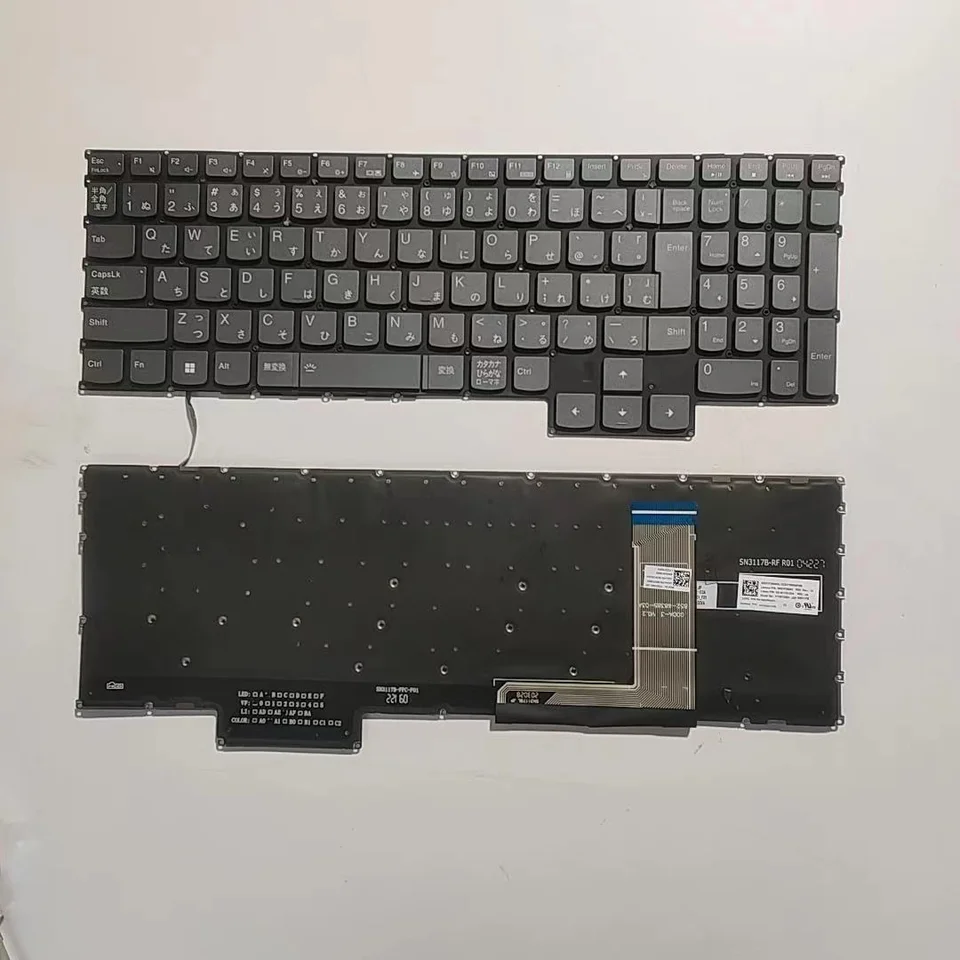Pôvodný nový japonský jazyk pre Lenovo Legion Y9000Backlit Klávesnica notebooku SG-B1720-2VA 13A548 19268