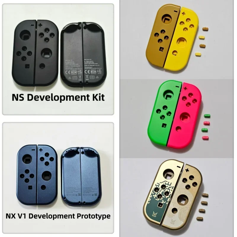 Pôvodný nový výmena DIY výmenný prípad pre Nintendo Switch Joycon ns lite OLED Joy Con ovládač puzdro puzdro s tlačidlom SLSR