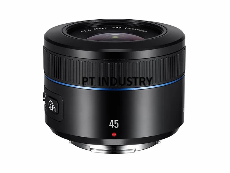 Pôvodný NX45MM 2D/3D F1.8 Black Lens Zoom pre Samsung NX1 NX20 NX30 NX100 NX110 NX200 NX300 NX500 NX1000 NX1100 NX2000 NX3000