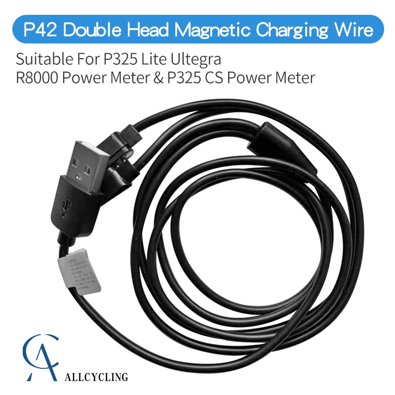 Pôvodný P42 Dual-Head Magnetic Nabíjací kábel kompatibilný Ultegra R8000 Magene P325 Lite Dual-Side Crand Power Meter pre P325 CS
