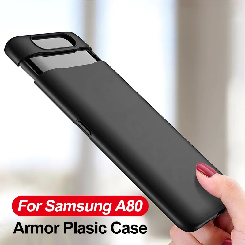 Pôvodný puzdro GKK pre Samsung A80 Zdvíhacie puzdro Camera Shock odolný v oblasti ochrany Armor matný tvrdý kryt pre puzdro Samsung Galaxy A80