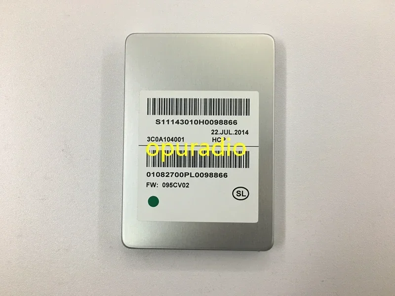 Pôvodný RNS510 SDD THO DISK DRIVE 3C0A1040005 R 30 GB pre navigačné systémy SDD SDD vyrobené v Japonsku vyrobené v Japonsku
