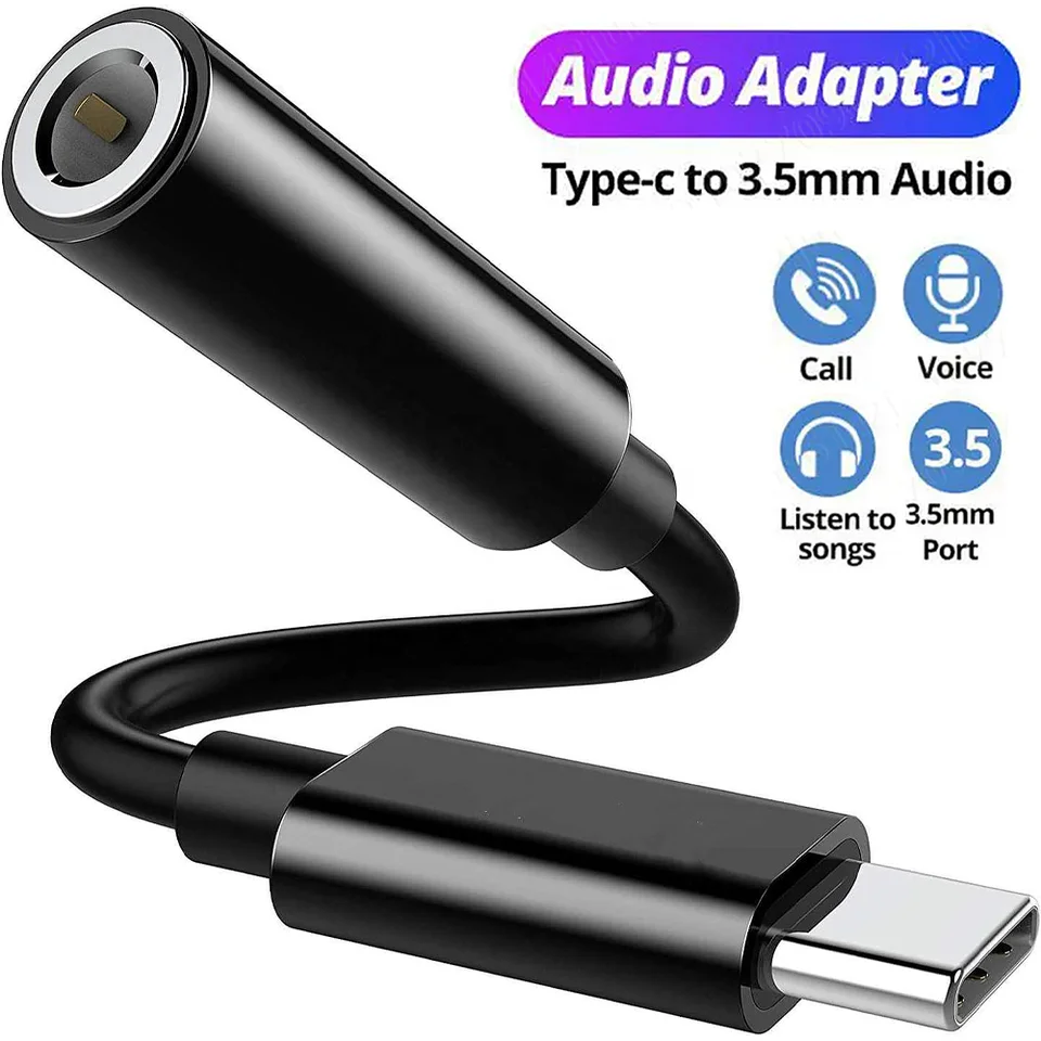 Pôvodný typ C až 3,5 mm AUX Adapter pre Xiaomi Mi 13 12 12. Slúchadlá typu C 3,5 mm Jack Audio kábel POCO X5 PRO REDMI POZNÁMKA 11 10
