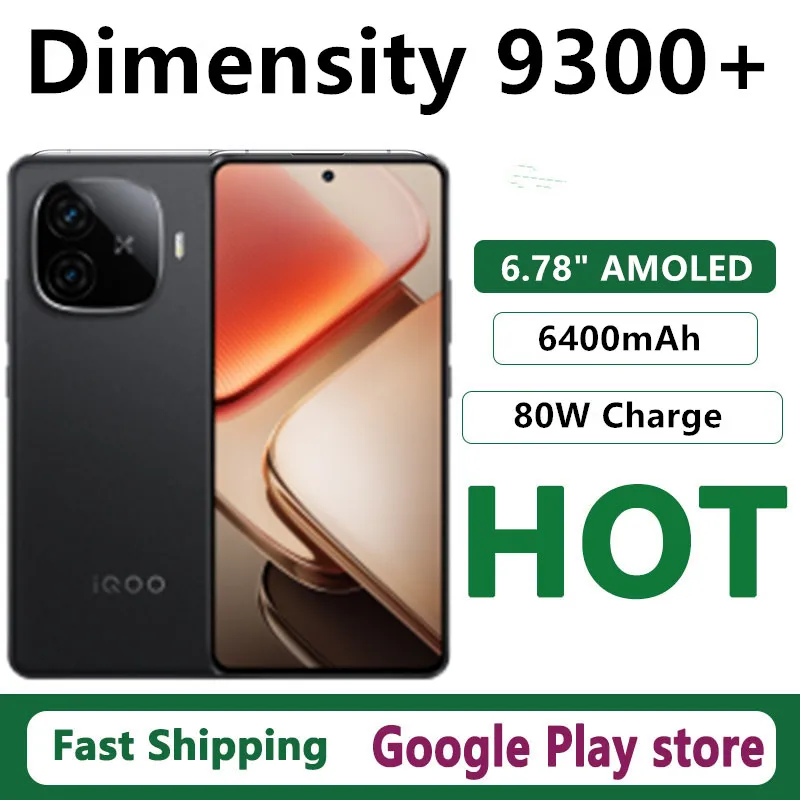 Pôvodný Vivo Iqoo Z9 Turbo Plus mobilný telefón 6,78 