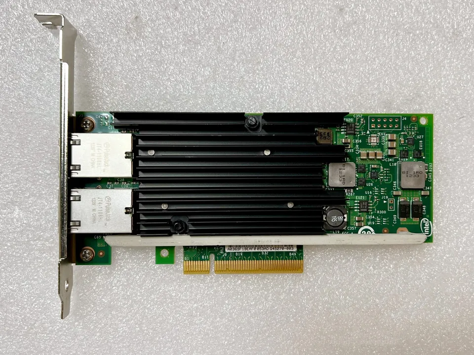 Pôvodný X540-T2 Intel X540 Chipset PCIe X8 2 Elektrický port RJ45 10 Gbps Gigabit Ethernet Sieťová karta