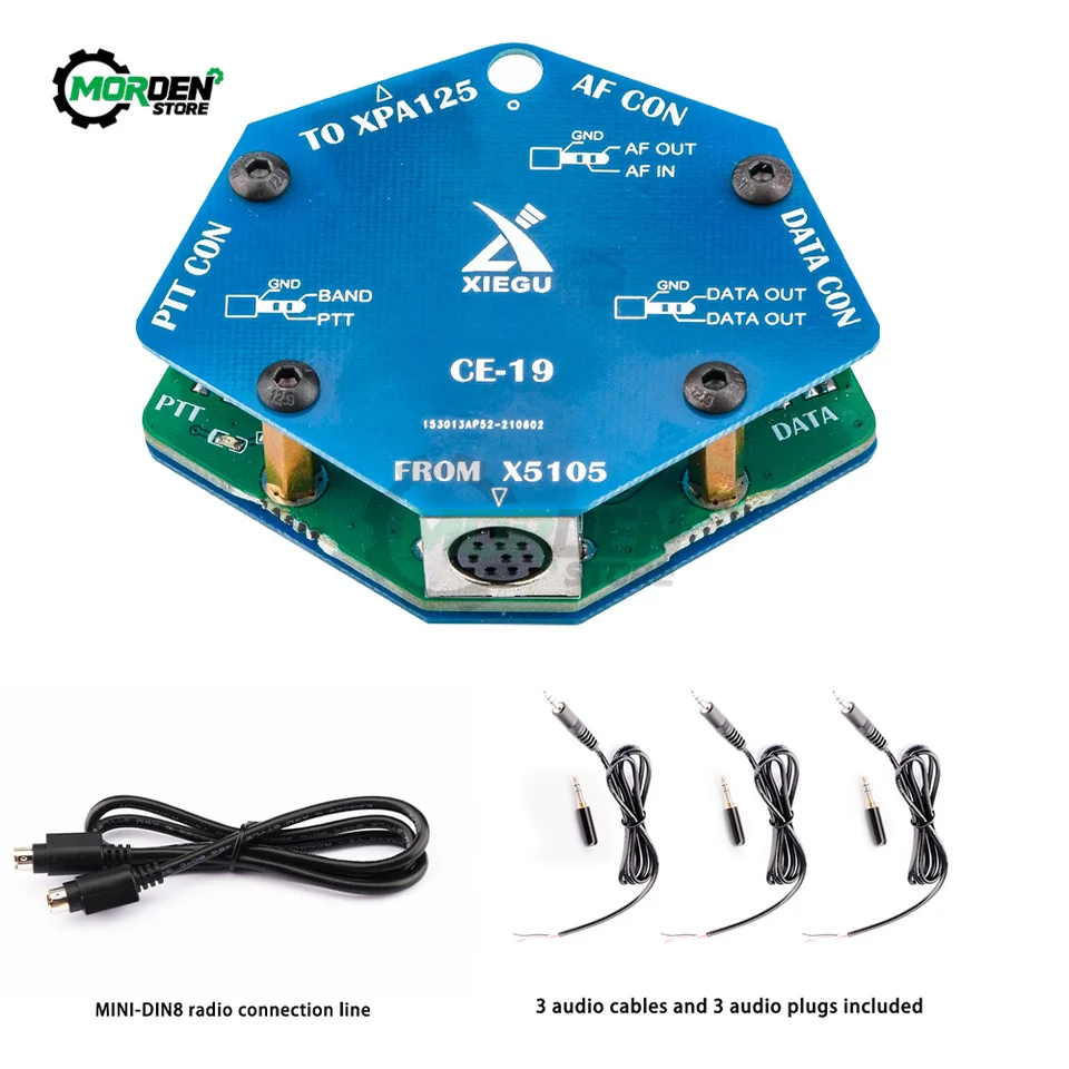 Pôvodný Xiegu CE-19 CE19 Dataxiegu CE-9 CE19 CE19 Expansion Card pre Xiegu G90 X5105 ACC PTT XPA125 Príslušenstvo
