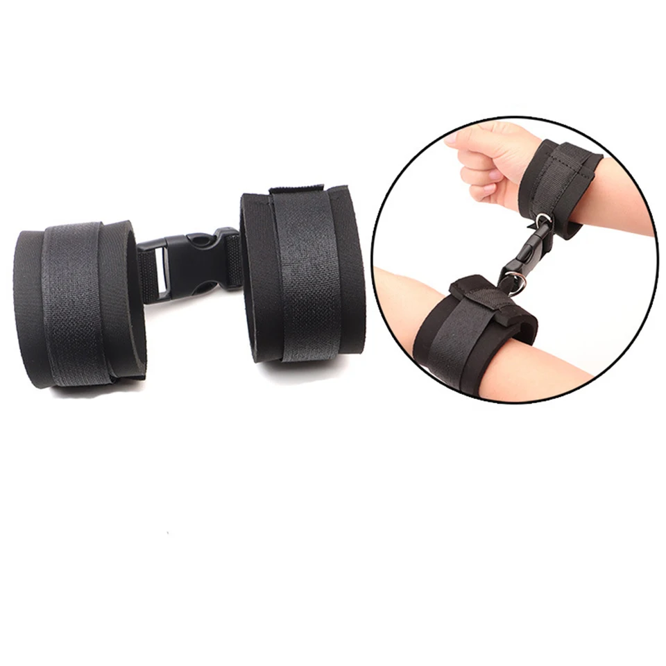 Púta sexuálne hračky Easy spätiek ručný zadržiavací manžetový manžetové manžety BDSM putá Sextoy