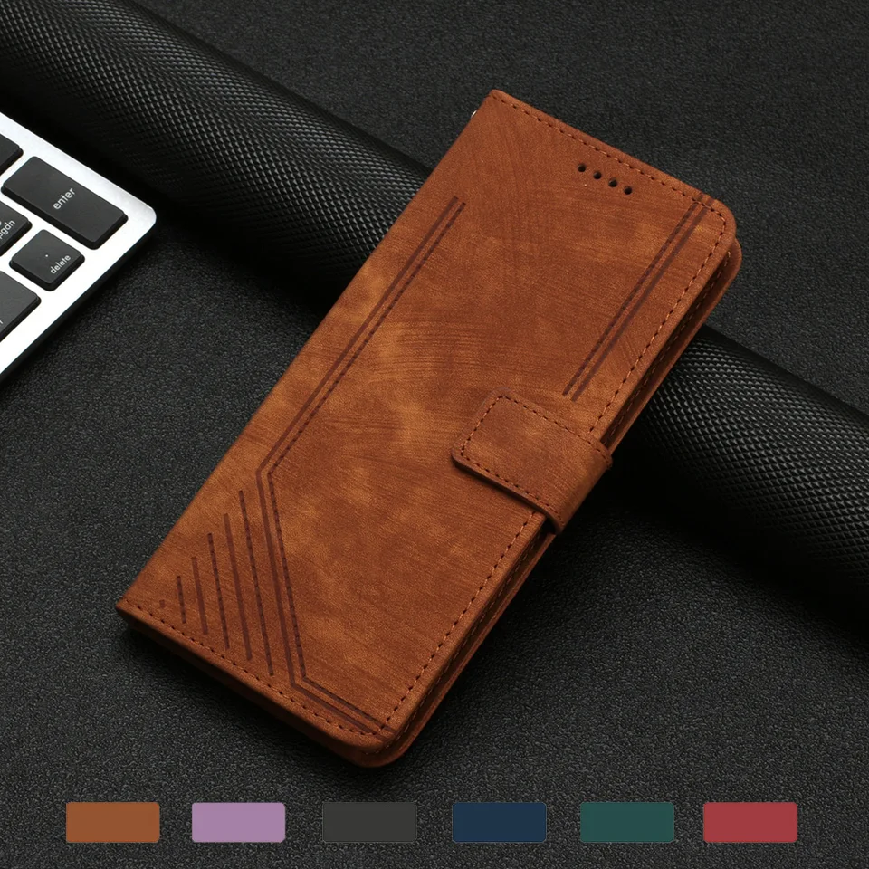 Púzdro na telefónny zoznam pre Tecno Camon 20 19 Pro 18 18P 17p Spark 10 9 9t GO 2023 10C 6 GO PAIRE LUXURY KOŽE Flip zadný kryt