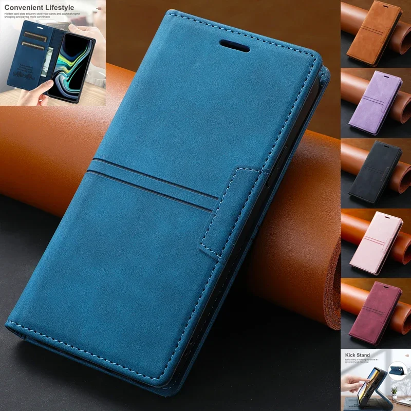 Púzdro pre flip flip business slot magnetickú kožu pre Xiaomi Redmi 13C 12C 10C 9A 9C POZNÁMKA 13 PRO 12S 12 11S 10 9 8 Pro Cover