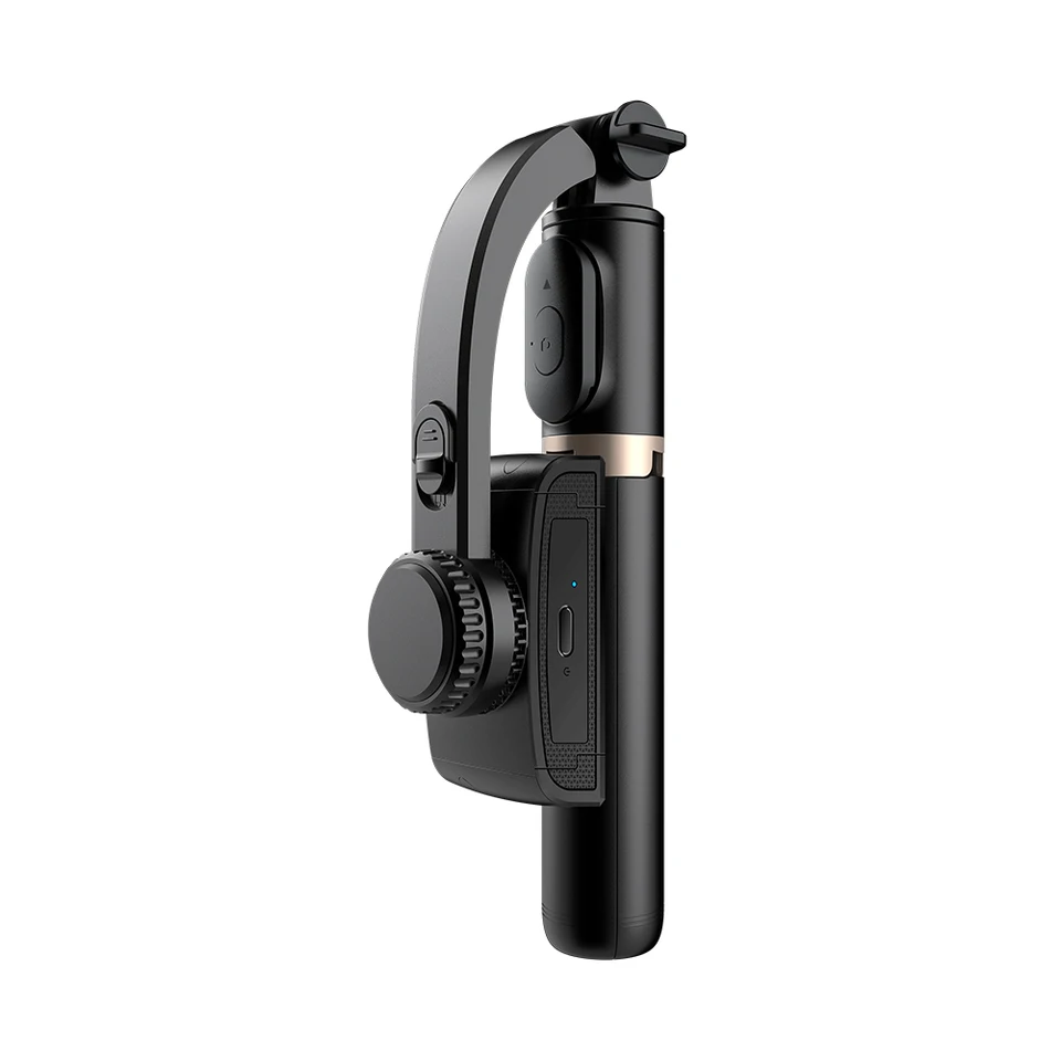 Q08 Bluetooth kompatibilný vreckový stabilizátor Prenosný telefón Gimbal stabilizátor Teleskopický pre video záznam držiteľa telefónu