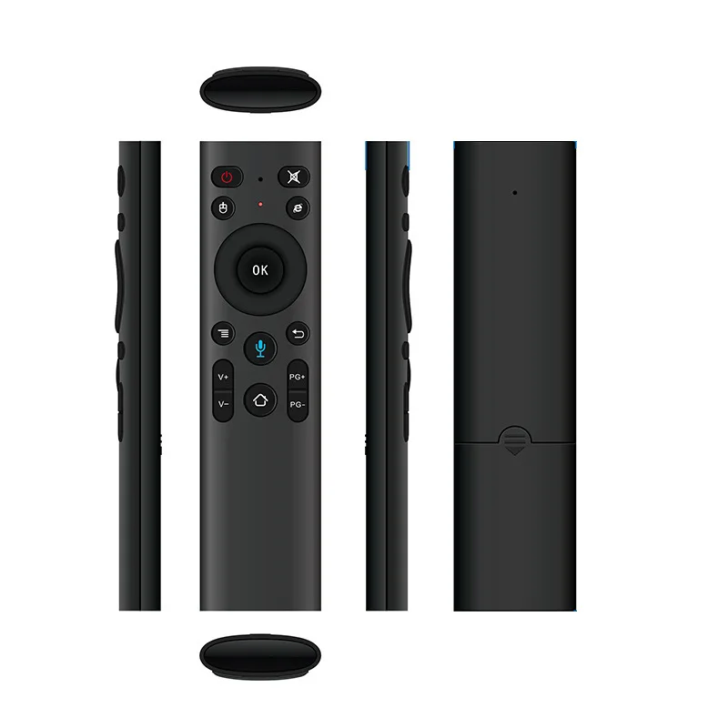 Q5 Air Mouse Remote 2.4g Wireless Voice Dramow Control Gyroscope Controller pre Smart TV Projector Smart TV Android Box