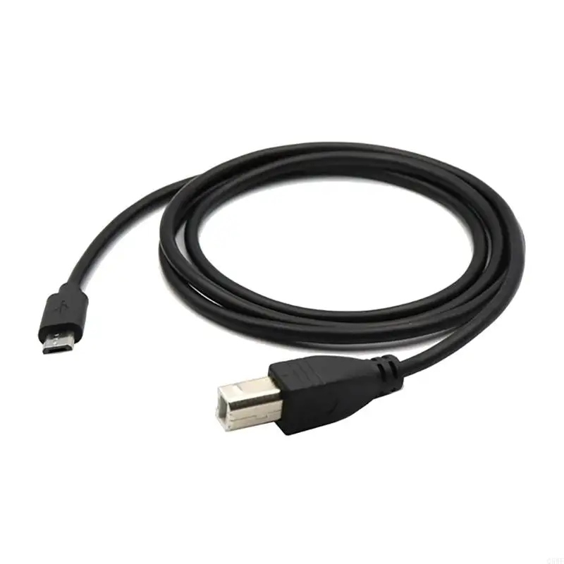 Q5WF všestranný micro USB na USB kábel pre tlačiareň pre Scanner Midi Controller MIDI
