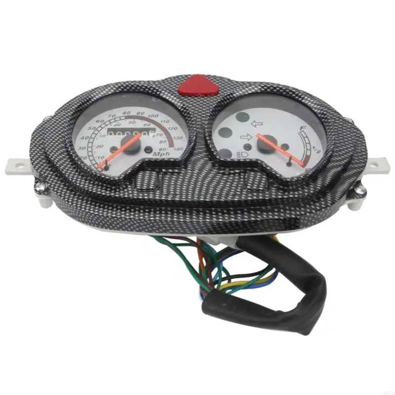 Q9QD Úplné funkcie Zostava meradiel bicyklov 12V Presnosti Dashboard Multifunkcia 12V Motocyklová prístrojová doska Upgrady pre motocykle