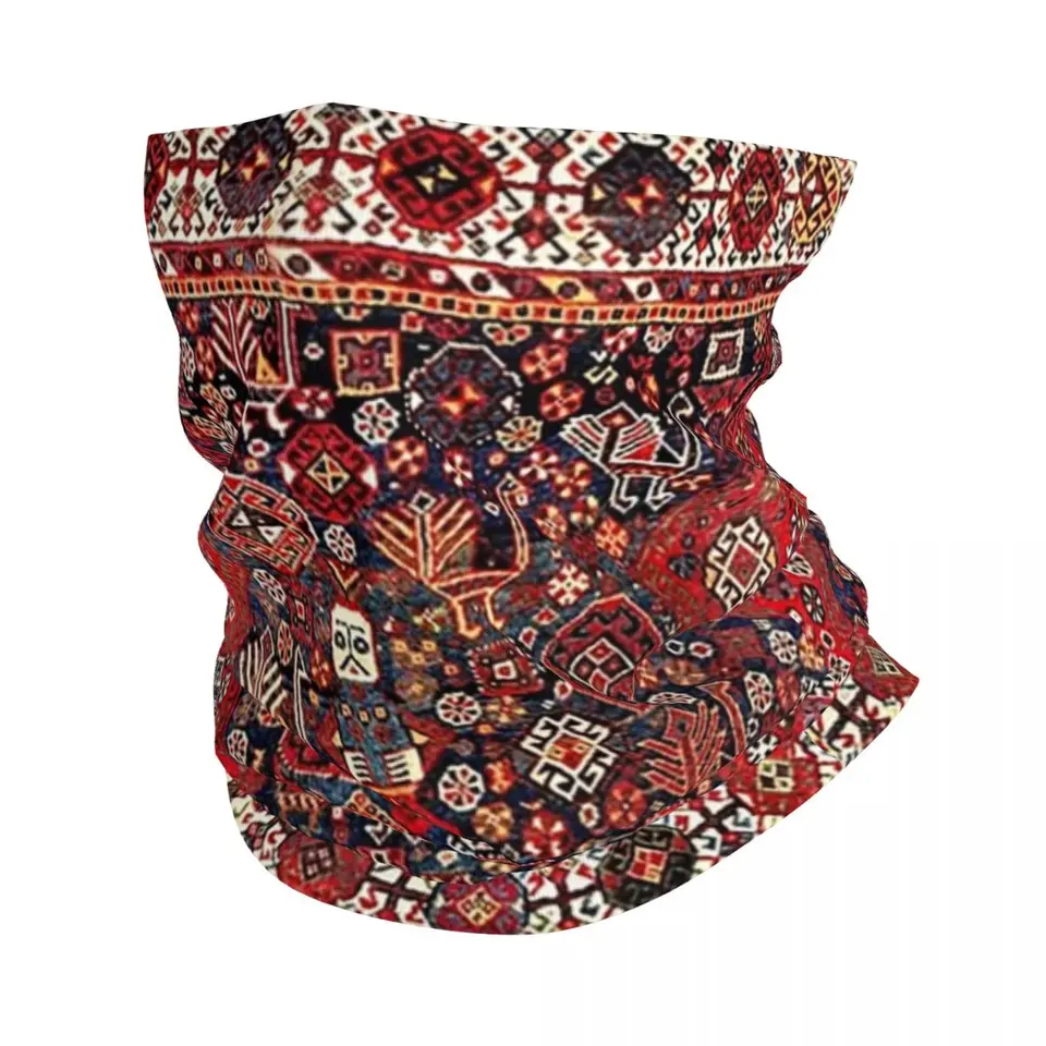 Qashqa'i Fars juhozápadný perzský koberec nomad koberce tlač bandana krk gaiter tlačenú tvár šál čelenky vonkajšie športy pre mužov umývateľné