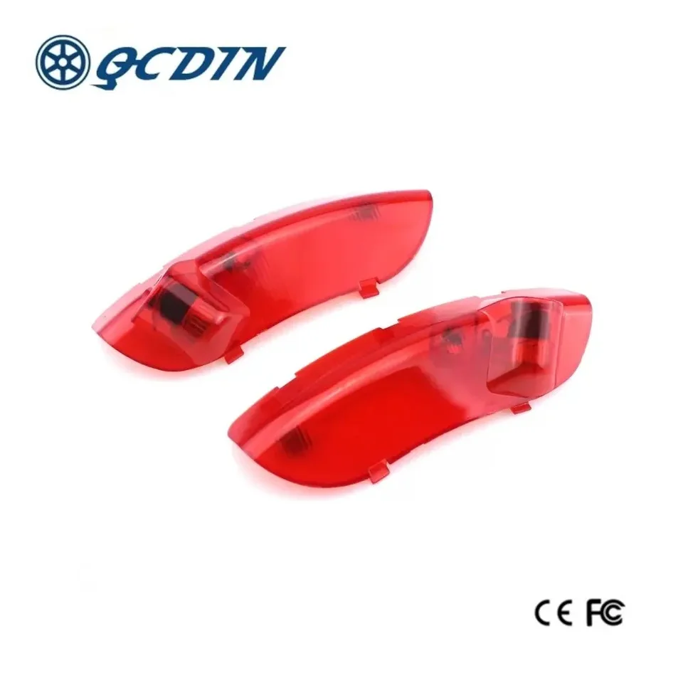 Qcdin 2ks LED LOGO LOGO LOGO LOGE LASER THODE SVETLO Svetlo pre KIA Cerato Spectra Sephia Canbus Car LED Dvere LOGO LOGO LOGO LOGO